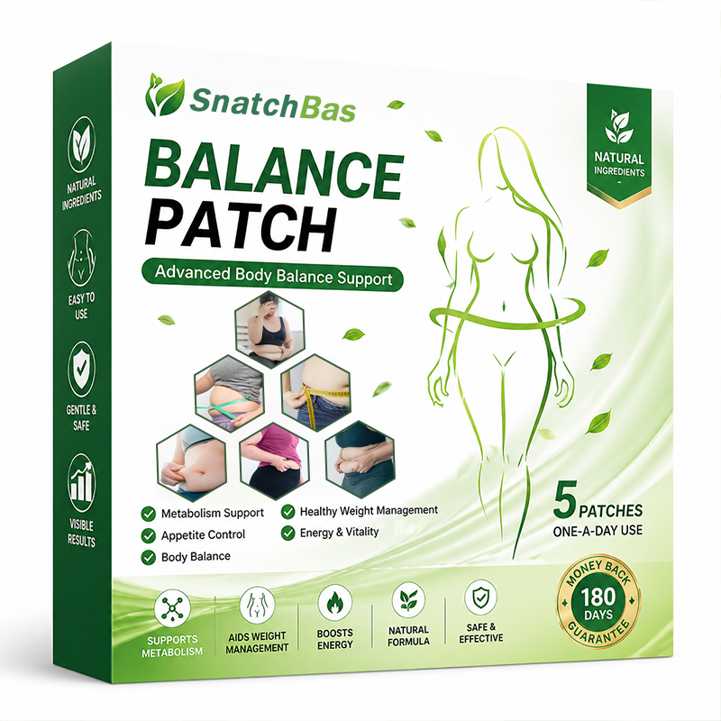 SnatchBase™Japanese Herbal Slimming Patch – Waist & Abdomen Fat Loss & Wellness Support