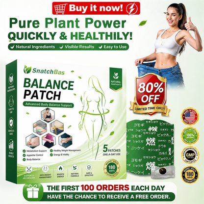 SnatchBase™Japanese Herbal Slimming Patch – Waist & Abdomen Fat Loss & Wellness Support